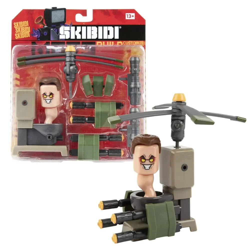 NEW Skibidi Toilet G-Toilet Deluxe Mod Set Action Figure Bonkers Toys